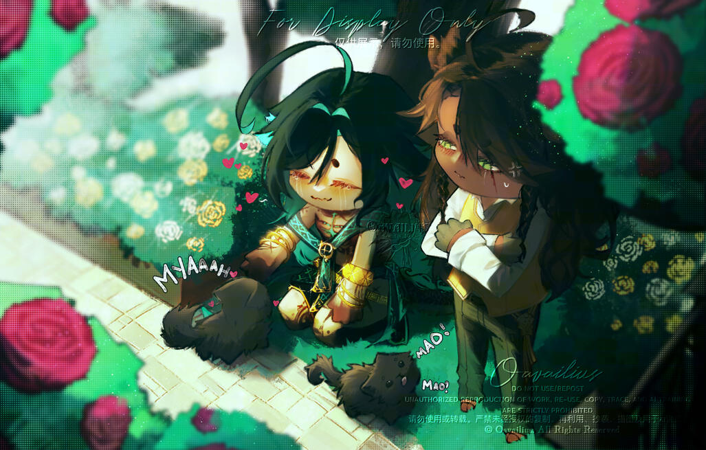 Cat Adoration: Oavailius x Leona